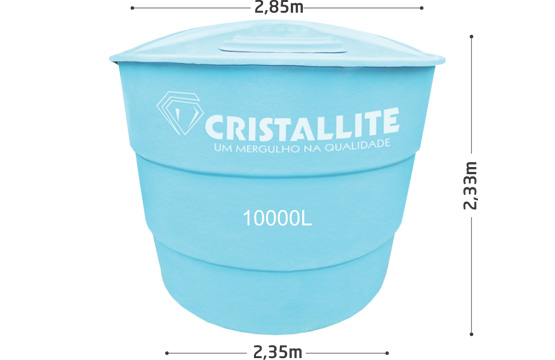 Caixa d'água 10.000L